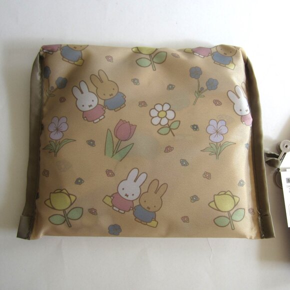 Miffy Dick Bruna Tulip Sunflower Flower Rabbit Reusable Shopping Bag - Picture 2 of 6